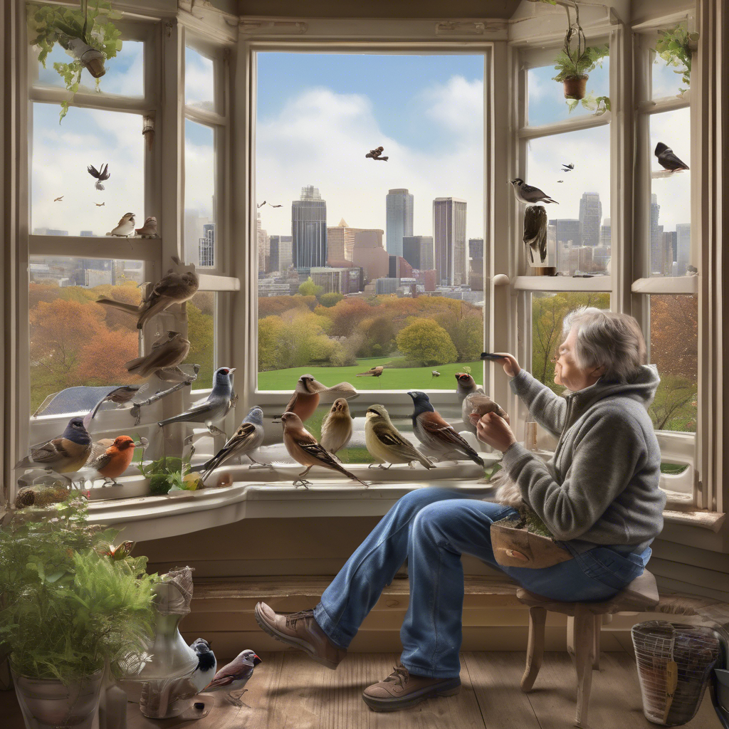 Guía para observar aves en tu ciudad sin salir de casa
