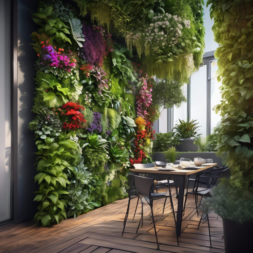 Como crear un jardín vertical para espacios pequeños