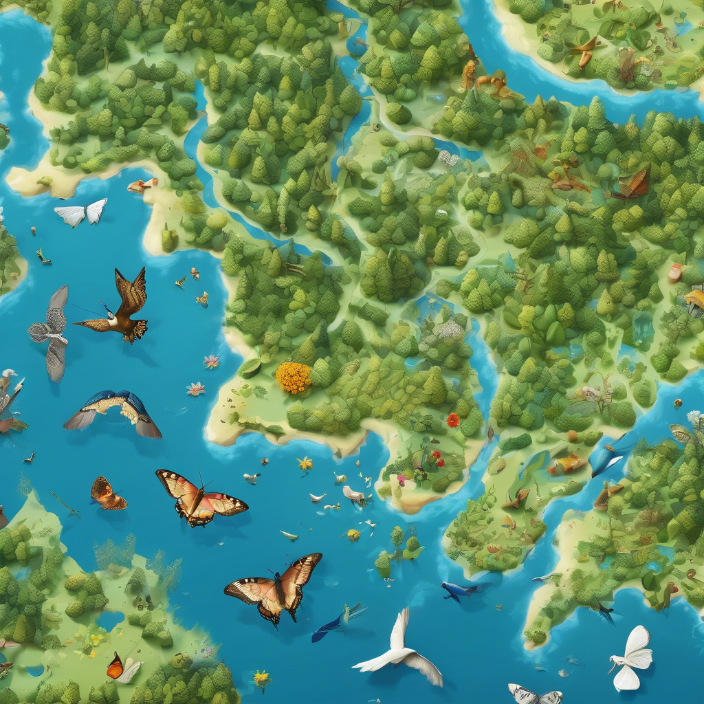 Como crear un mapa de biodiversidad de tu zona