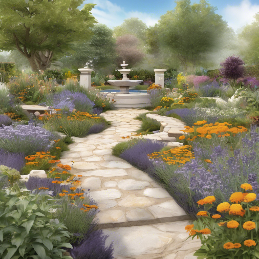 Como crear jardines terapéuticos con plantas medicinales