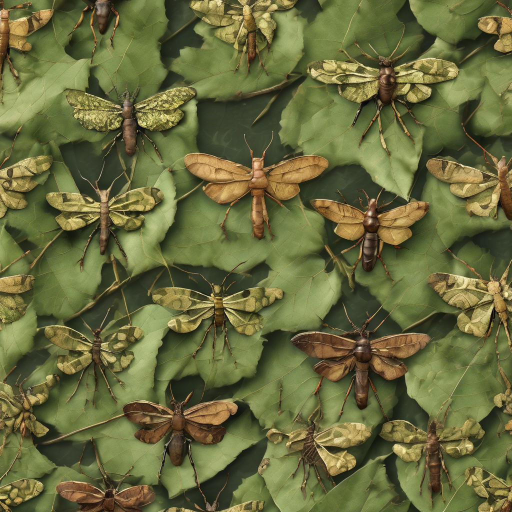 Las estrategias de camuflaje más sofisticadas en insectos