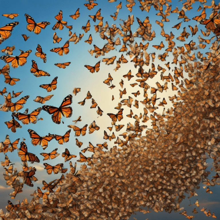 Cómo migran las mariposas monarca miles de kilómetros sin mapa