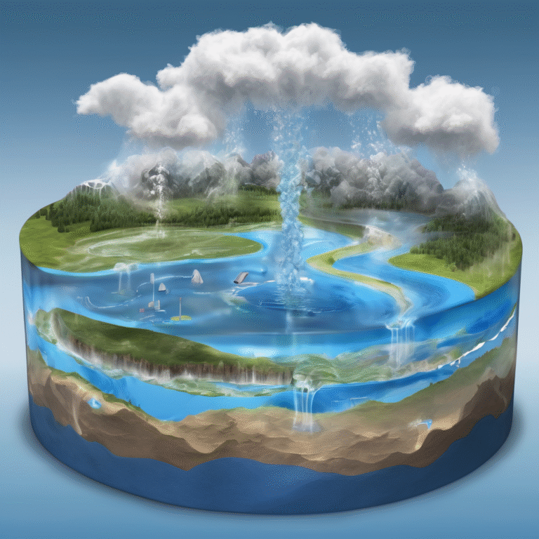 El ciclo del agua: cómo la naturaleza recicla cada gota que existe