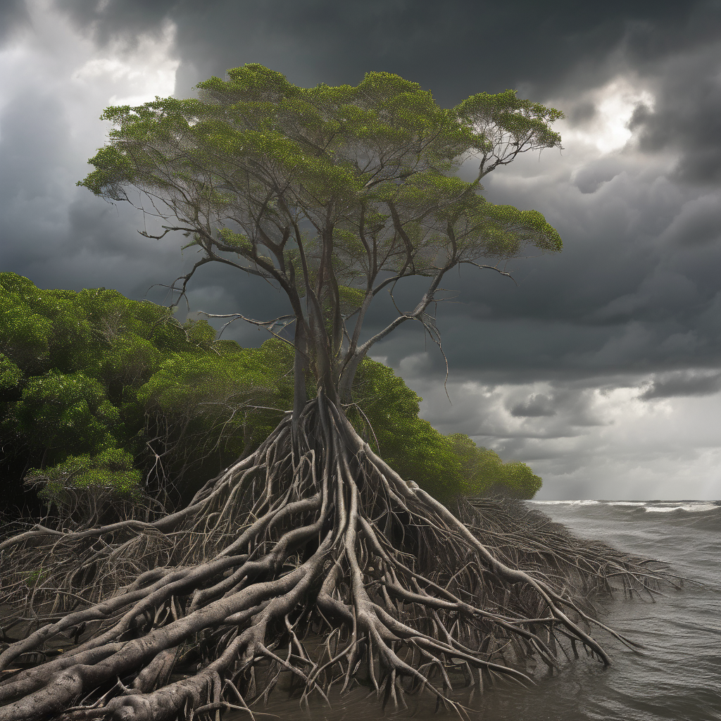 Cómo los manglares protegen las costas colombianas de los huracanes