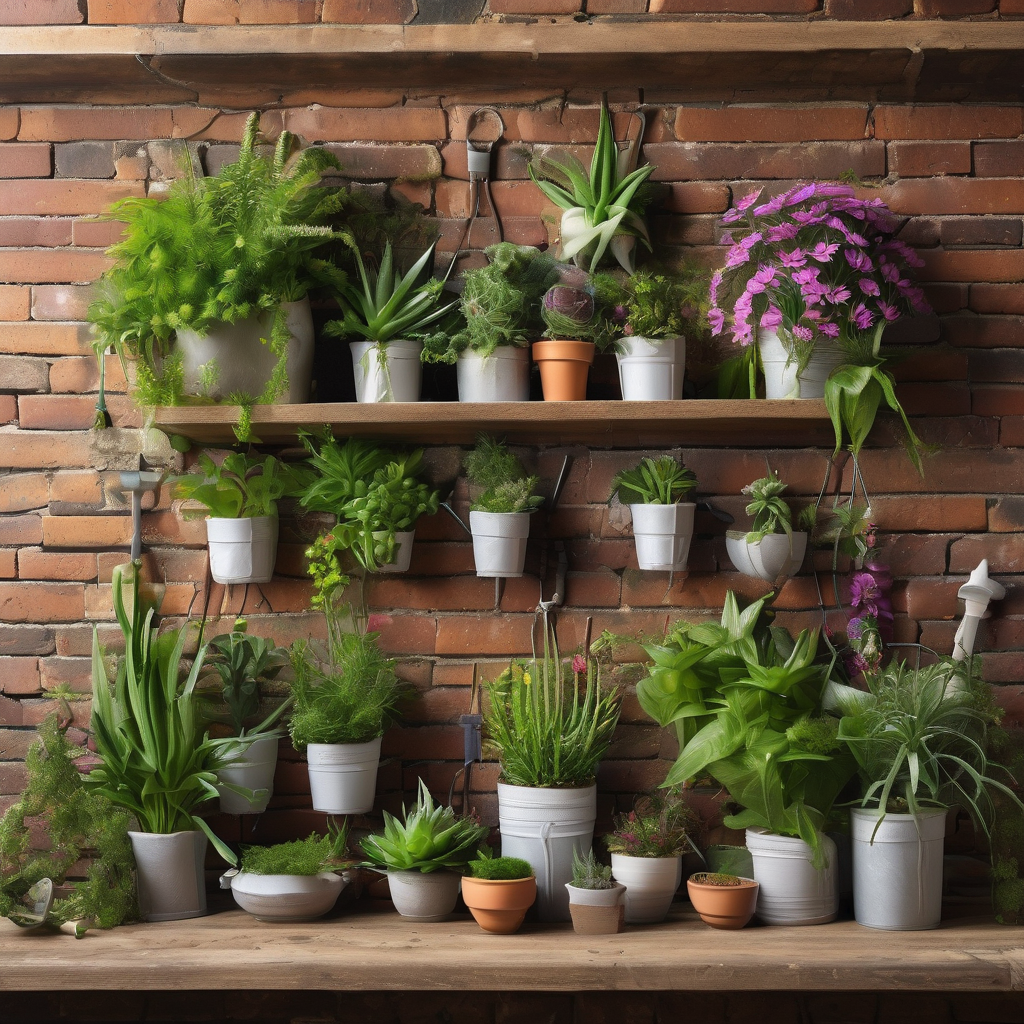 Como hacer un huerto vertical de plantas medicinales