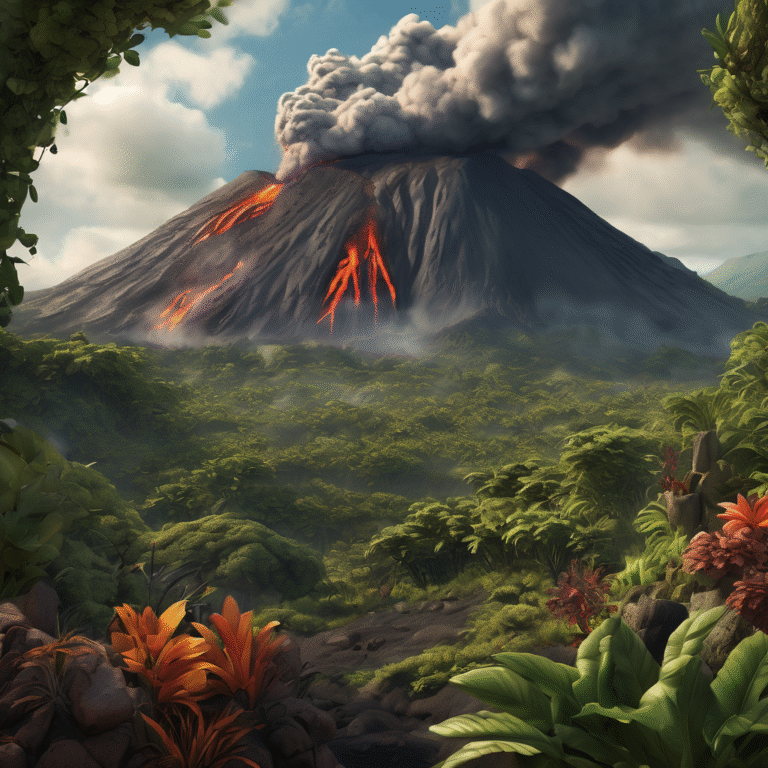 Los volcanes: máquinas de creación que dan vida a nuevos ecosistemas
