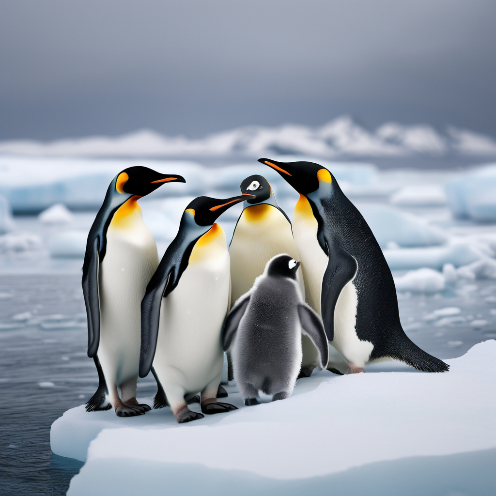 Cómo los pingüinos sobreviven en el lugar más frío del planeta