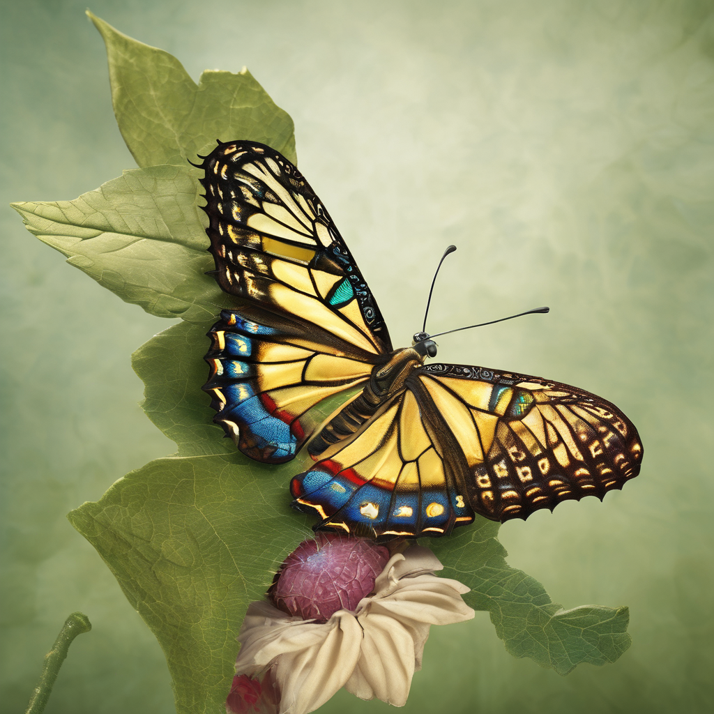 El increíble proceso de la metamorfosis: cómo una oruga se convierte en mariposa