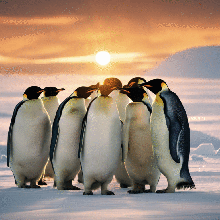 Cómo los pingüinos sobreviven en el lugar más frío del planeta
