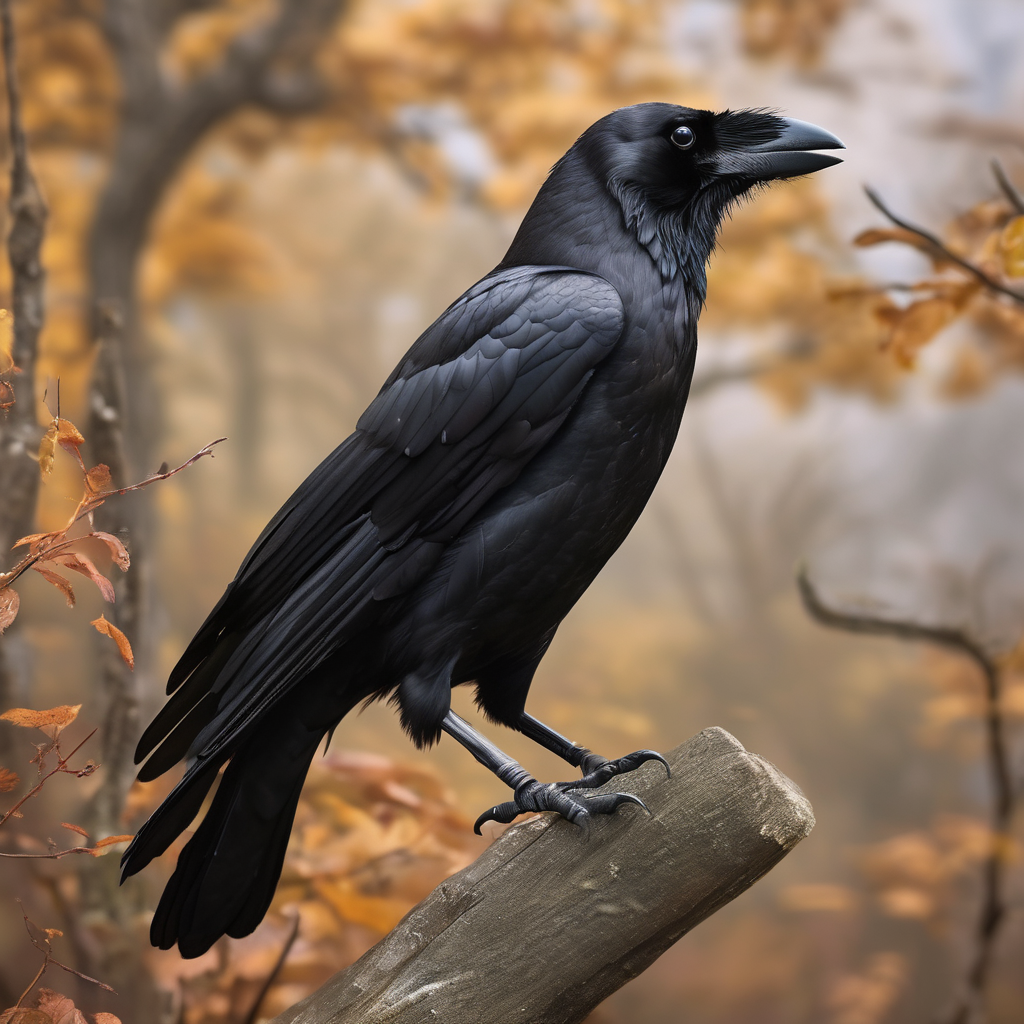 El comportamiento de los cuervos: aves que usan herramientas y recuerdan rostros