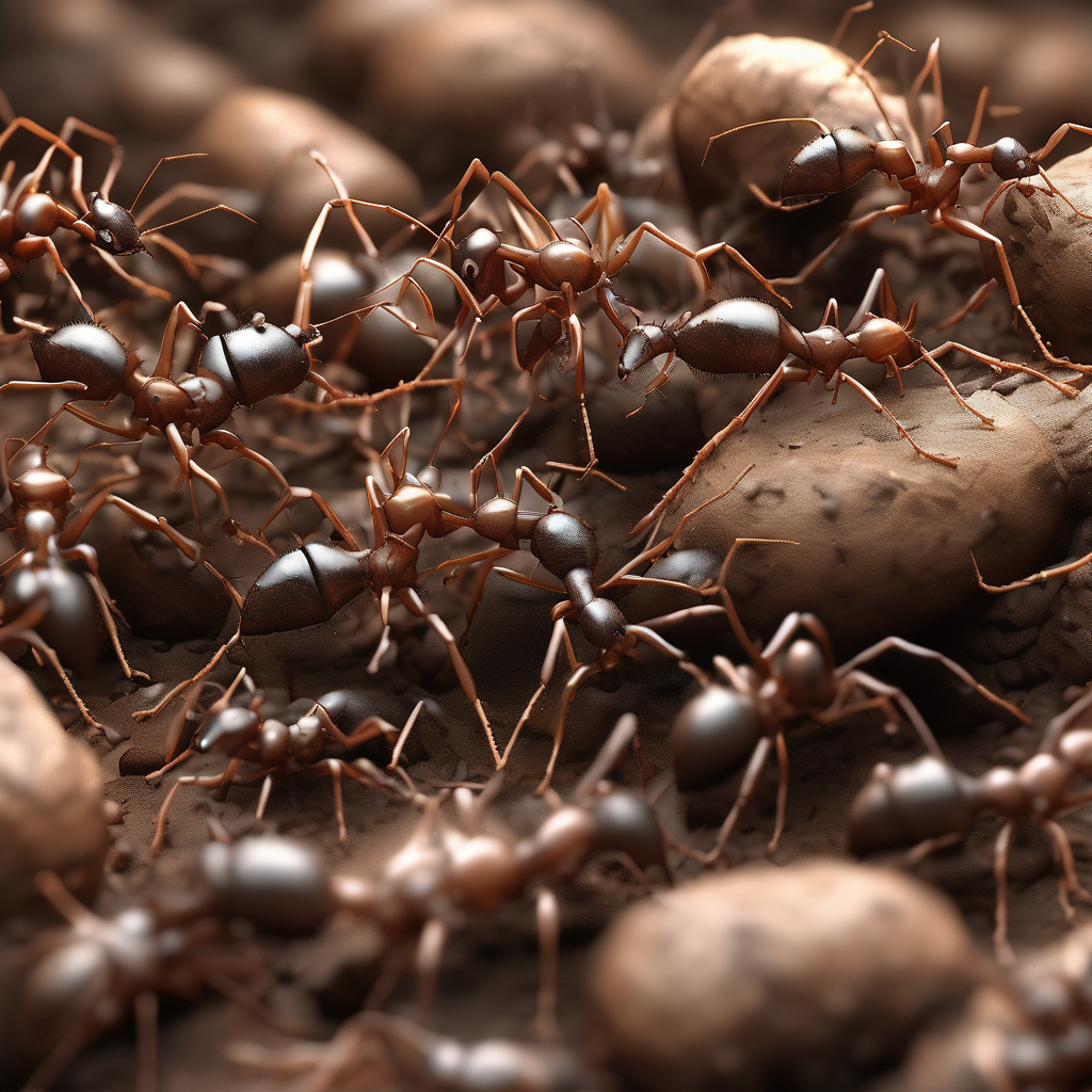 El comportamiento de las hormigas: civilizaciones perfectas de millones de individuos
