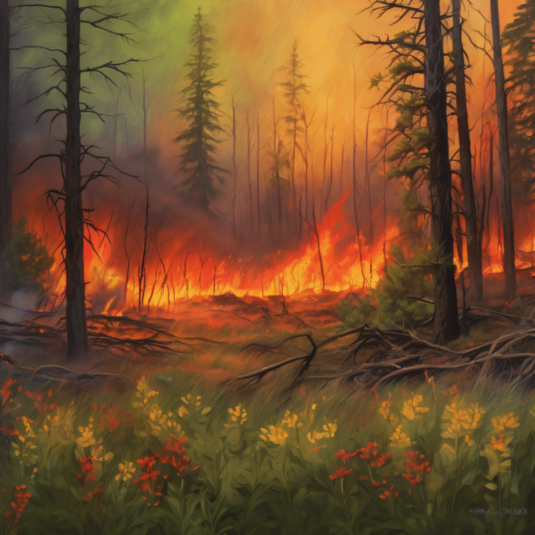Cómo el fuego es esencial para renovar ciertos ecosistemas