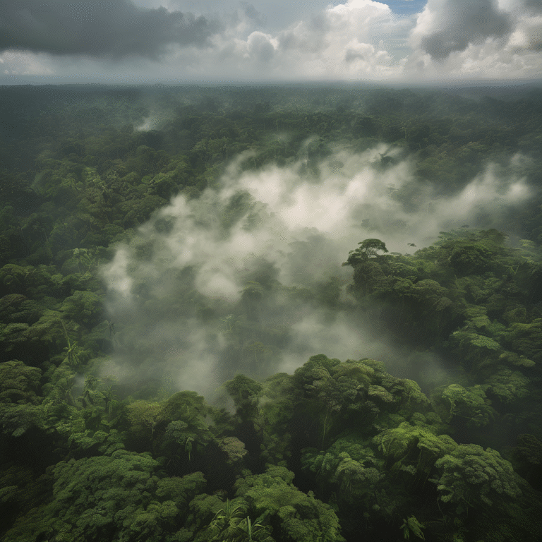 Por qué la selva amazónica crea su propio clima y lluvias