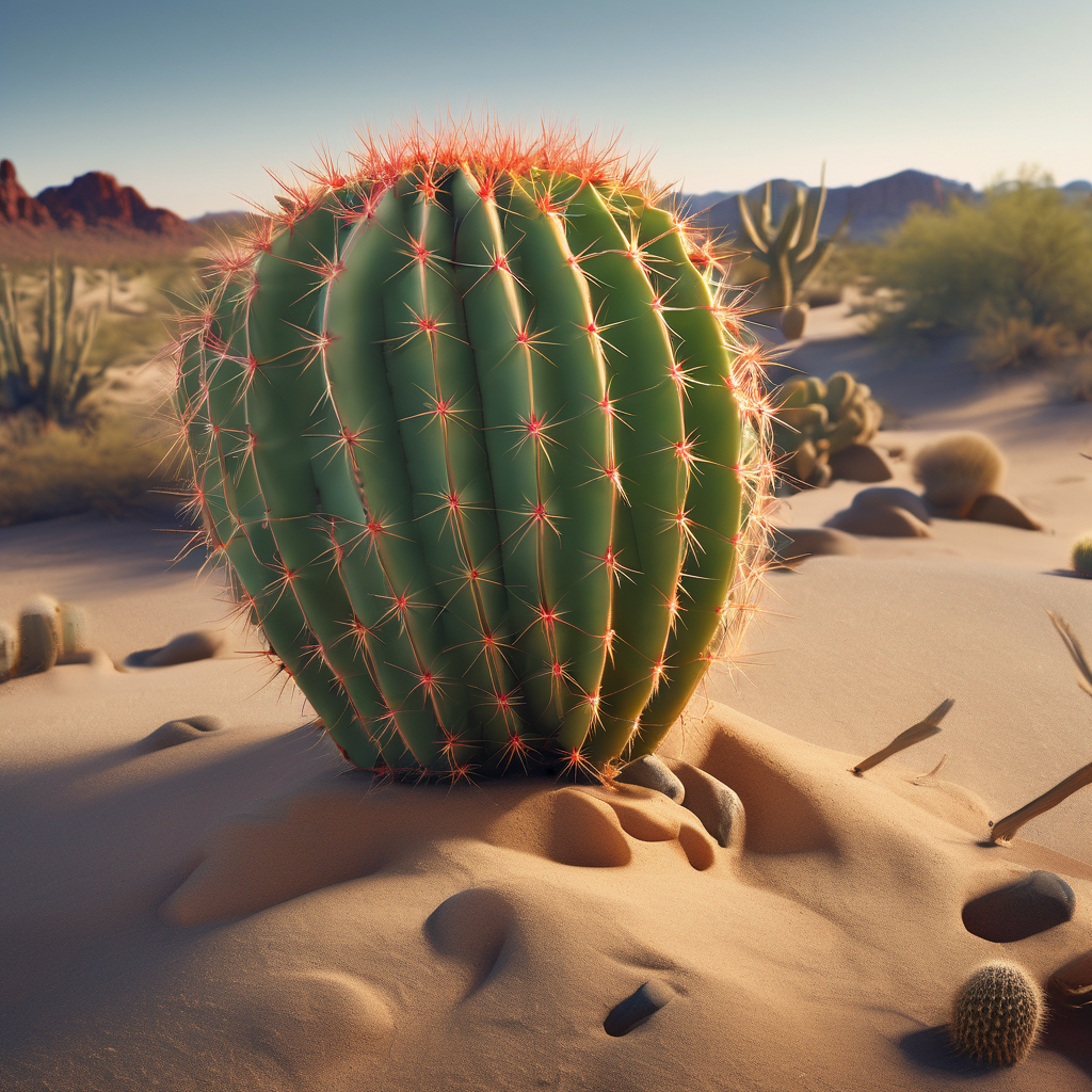 Cómo los cactus sobreviven años sin agua en los desiertos