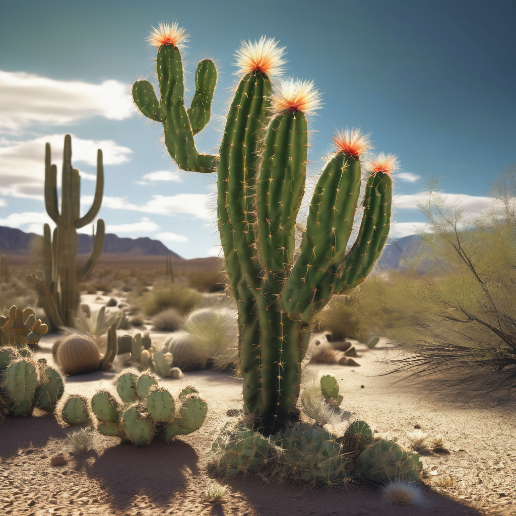 Cómo los cactus sobreviven años sin agua en los desiertos