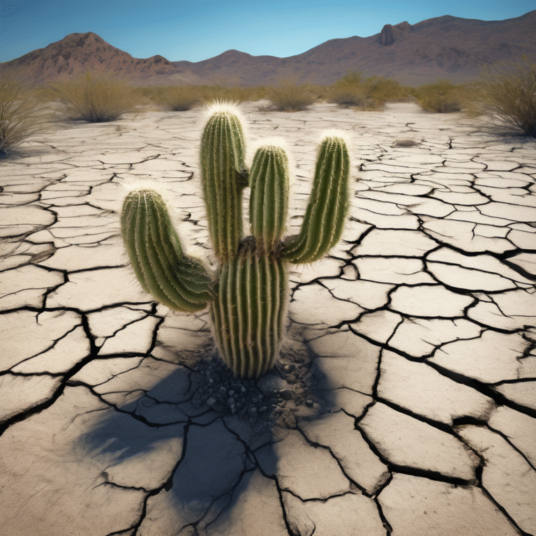 Cómo los cactus sobreviven años sin agua en los desiertos