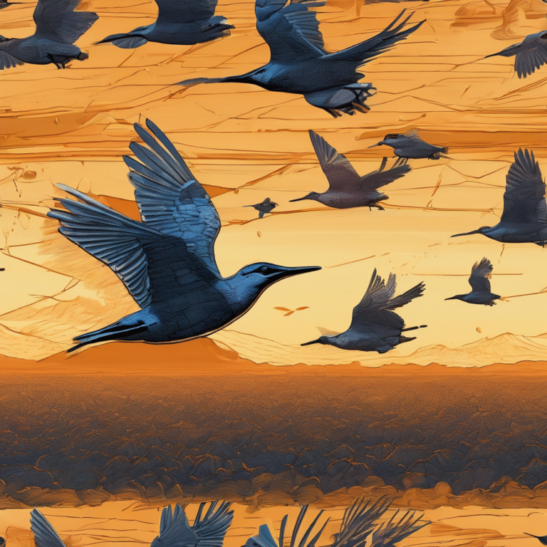 Cómo las aves migratorias usan el campo magnético de la Tierra como GPS