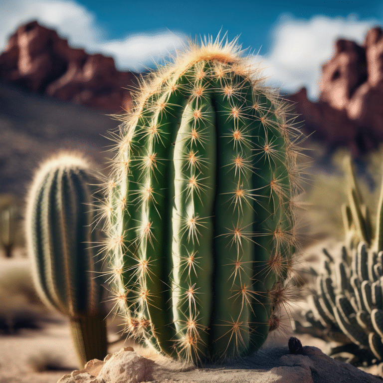 Cómo los cactus sobreviven años sin agua en los desiertos
