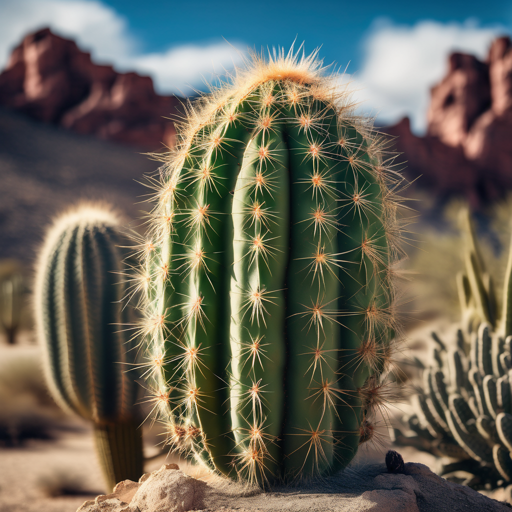 Cómo los cactus sobreviven años sin agua en los desiertos