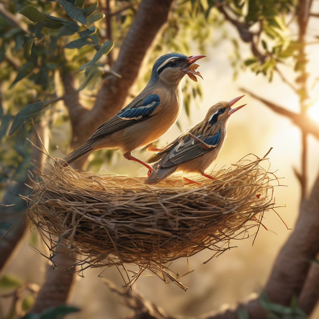 Cómo los pájaros tejedores construyen nidos perfectos sin instrucciones